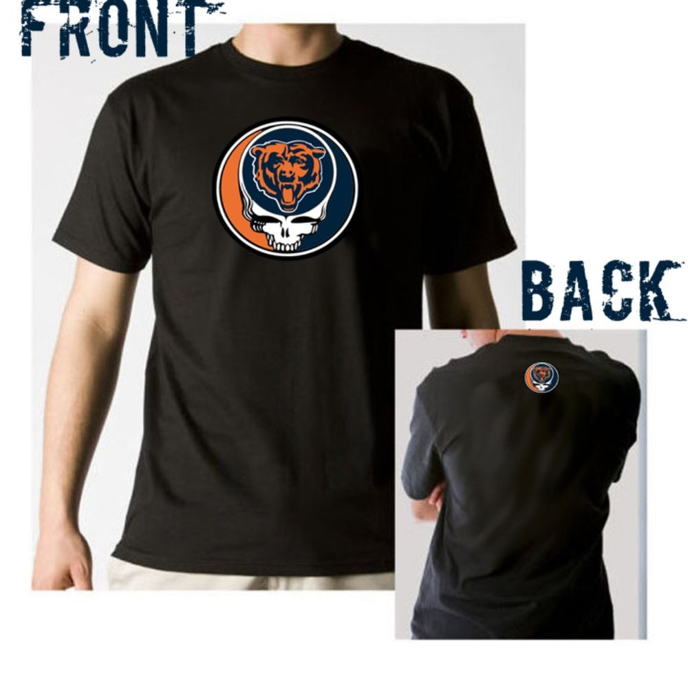 Chicago Bears Stealie Grateful Dead T-shirt
